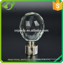 bronze pipe with crystal curtain finial